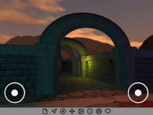 Castle Model Viewer on iOS