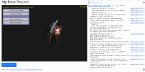 Web application with encrypted data