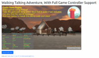 Walking adventure on web