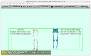 InlineGeometry and H-Anim test