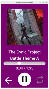 Music Player using Castle Game Engine